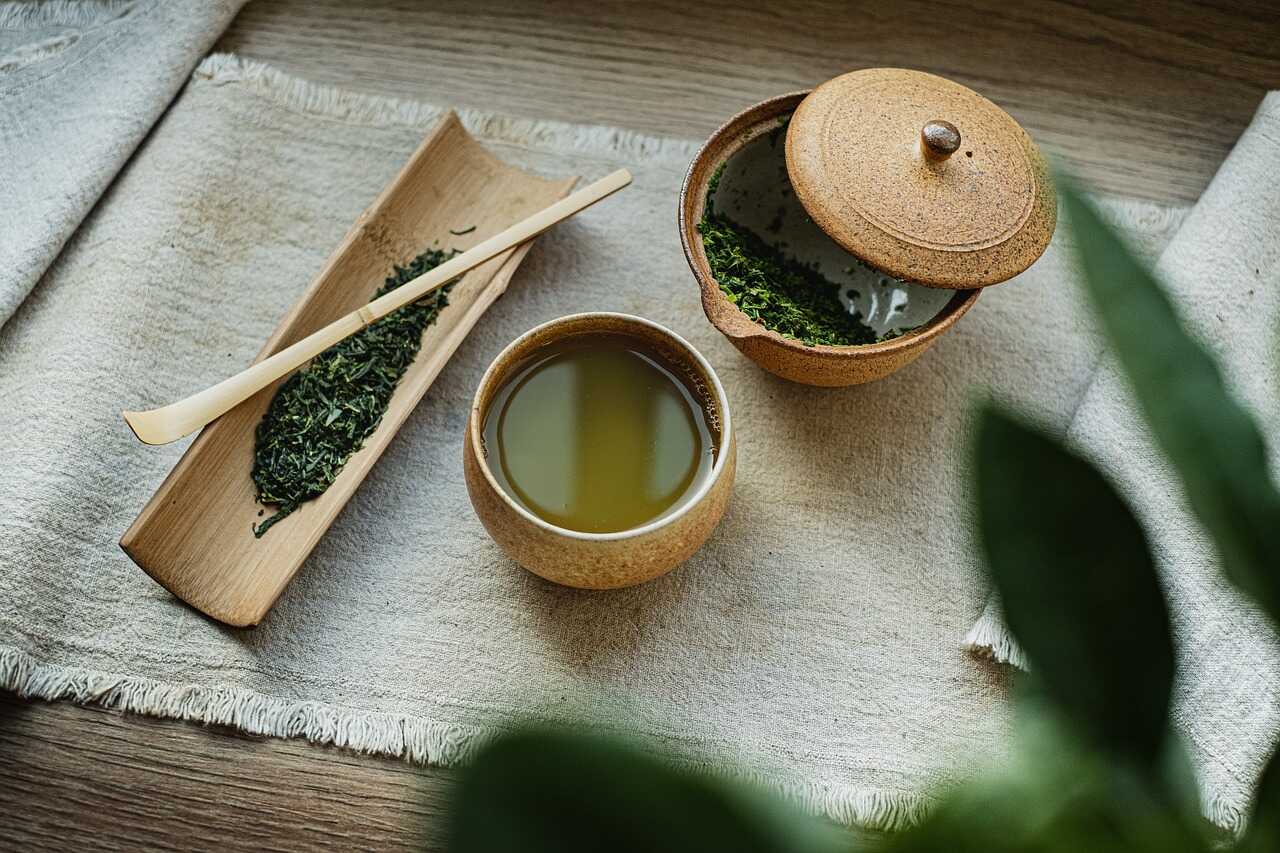 Japonský zelený čaj Bancha