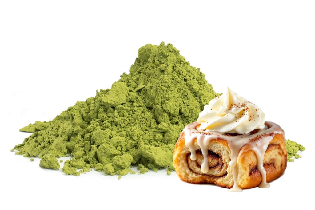 Cool Matcha Skořicová rolka