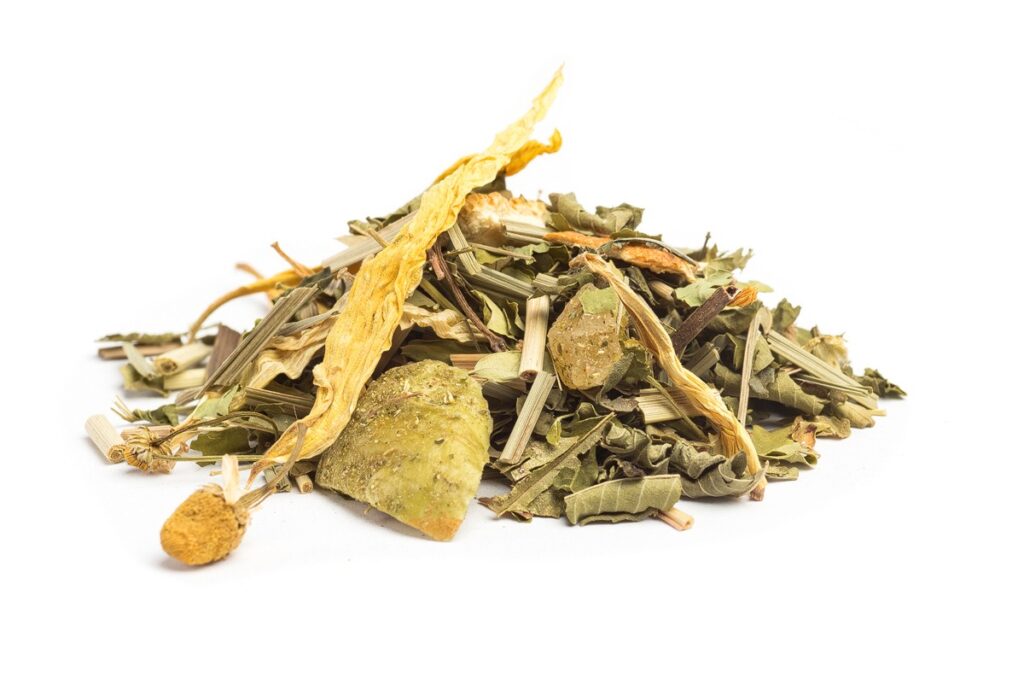 Moringa směs se sporýšem a citrónem - bylinný čaj